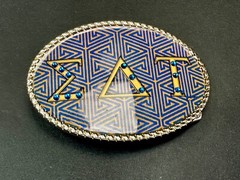 Eat Belt Buckle Frat Greek College Animal House Toga Novelty Joke