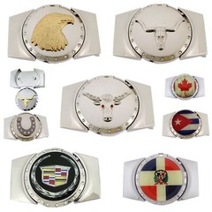 New Women Men Western Cowboy Rodeo Belt Buckles Hidden (with Removable Lighter)