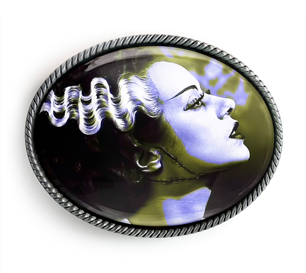 Bride of Frankenstein Belt Buckle – Universal Monsters Belt Buckle – 89
