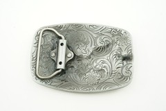 American&rsquo;s Freedom 2nd Amendment Right to Bear Arms Silver Metal Belt Buckle