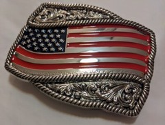prem USA FLAG United States belt buckle military army navy marines AF USA Seller