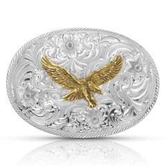 Montana Silversmiths Classic Eagle Belt Buckle