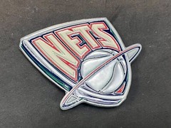 Nets Basketball NBA Fan Team Vintage Belt Buckle By Great American Products