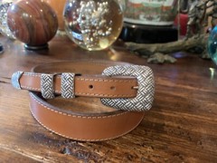 Douglas Magnus James Reid Style Sterling Silver Belt Buckle 33-35-1.25”🐂✅