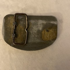 VTG Belt Buckle Vintage Raleigh Lights Trucker Pewter 1980 Tobacco Cigarettes