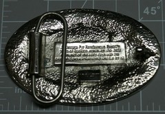 2005 Fur Rendezvous Belt Buckle Multi – Colored Eagle Anniversary Brand New A256