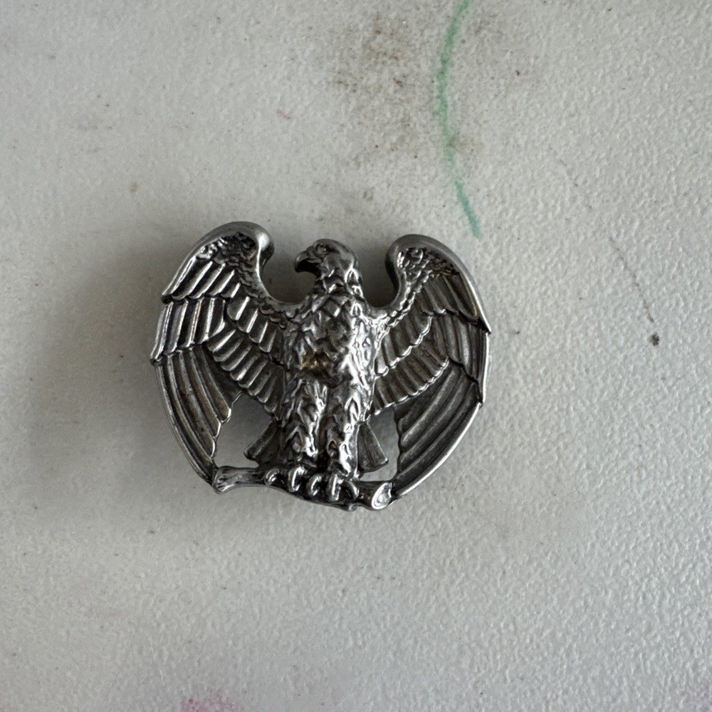 Vintage Avon Majestic Patriotic American Eagle Wings Spread Metal Belt Buckle