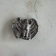 Vintage Avon Majestic Patriotic American Eagle Wings Spread Metal Belt Buckle