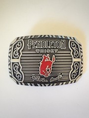 Ltd Edition 2025 Pendleton Whisky Let’r Ride Belt Buckle Montana Silversmith New