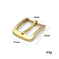 Leather Belt Brass Buckle 1 1/2 »,Leather Crafting Hardwares