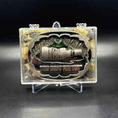 1996 Buckles of America Anheuser-Busch FROG ON THE BOTTLE Masterpiece Collection