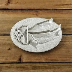 NEW! FLYING EAGLE METAL BELT BUCKLE HEBILLA AGUILA #136
