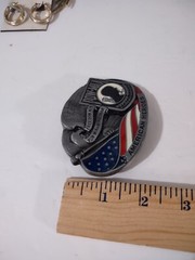 POW MIA You Are Not Forgotten Belt Buckle American Flag Patriotic Heros