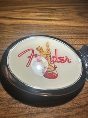 Rare Vintage Fender pinup girl belt buckle. Please read description.