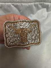 Vintage 2005 Enmon Steer Belt Buckle
