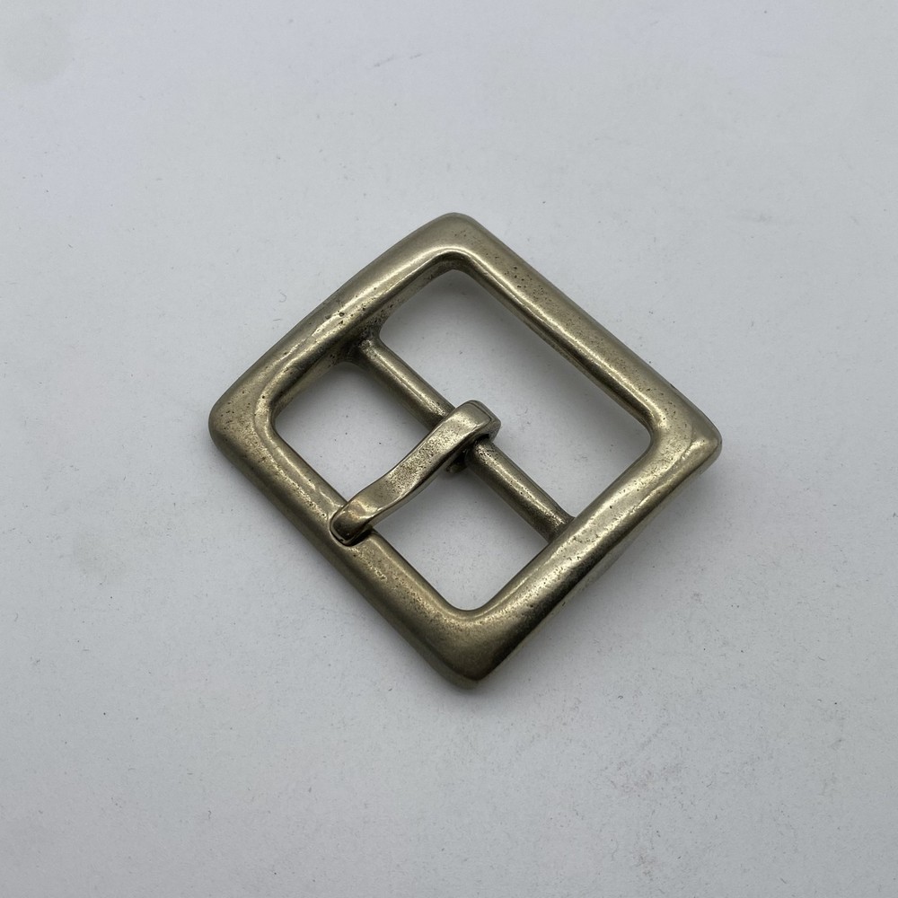 Brass Belt Buckle Copper Casted Leather Fastener Buckle