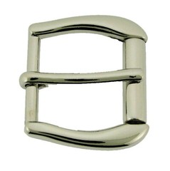 1&Prime; Inch Pin Buckles for 25mm Men Pin Belt Buckles Silver Prong anti-allergy pin