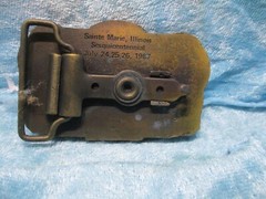 Saint Marie, Illinois Belt Buckle
