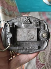 Brew City Collectibles Pewter Deer Hunting Western Belt Buckle 1.5in MPN 4501