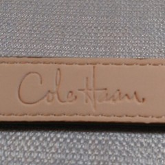 Cole Haan Belt Size M Gold and Black Color 43 in x .5 in
