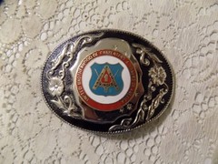 United Brotherhood Carpenters Joiners Belt Buckle Rare New Free Ship