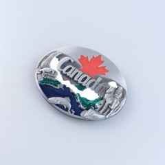 Canada Canadian Maple Leaf Wildlife Belt Buckle Boucle de Ceinture also US Stock