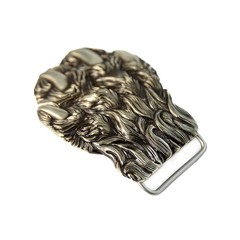 German silver buckle Wolf&rsquo;s Paw, wolf paw with claws, beast claws belt buckle