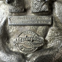 Buckles of America – United States Marines Bulldog First to Fight Belt Buckle