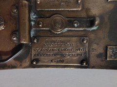 Budweiser King of Beers Anheuser Busch Metal Belt Buckle – Vintage A-16B
