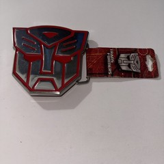 Transformers Optimus Prime 2010 Hasbro Metal Belt Buckle Collectible Autobot