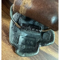 The Great American Buckle ~ Corvette ~ Buckle & leather Belt