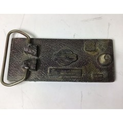 Vintage 1000 Dollar Bill Money Silver Buckle