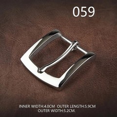 Premium Belt Buckle for Casual Attire High Grade 304 Stainless Steel Pin Buckle