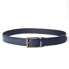 Men&rsquo;s Navy Blue Classic Pin Buckle Belt, Casual & 120cm/47.2inch, Dark