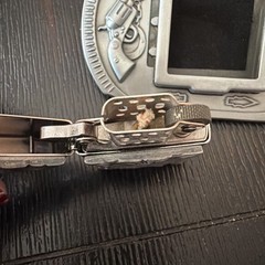 Tiger Guns Western Cowboy Lighter Belt Buckle