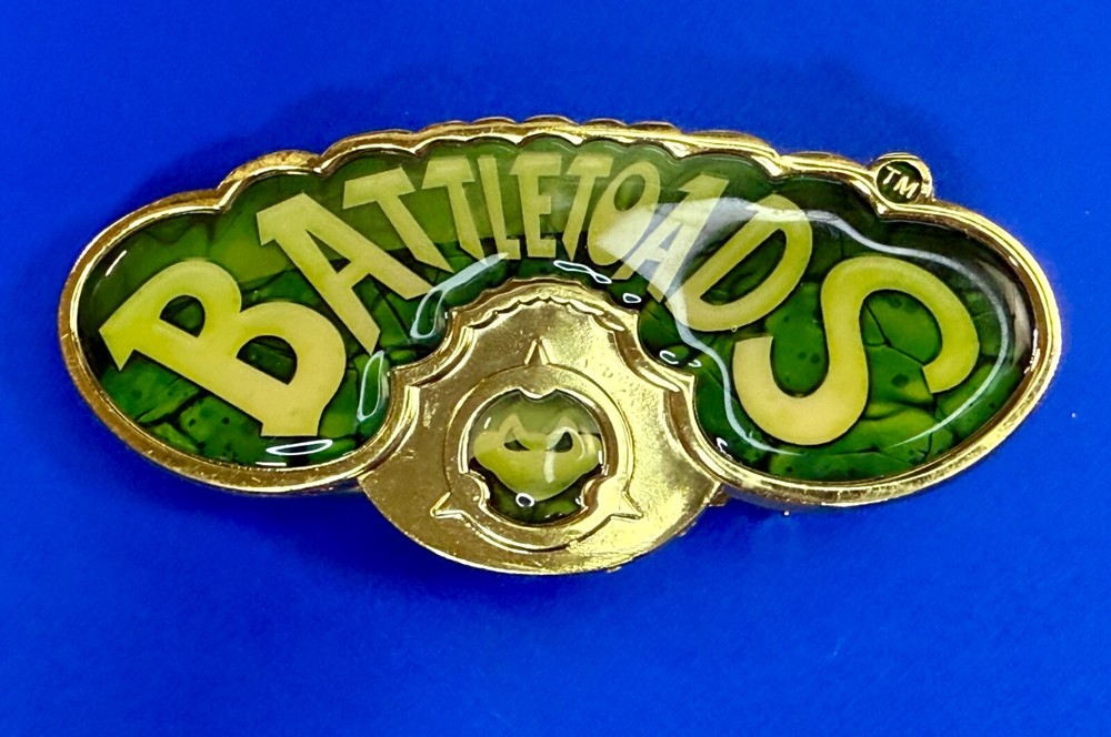 BATTLETOADS Loot Crate DX Gaming Exclusive Retro Game Nintendo Belt Buckle