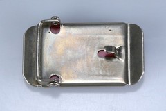 Vintage Belt buckle with Engraved Thunderbird Design