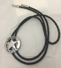 Texas Ranger 3 piece set, belt buckle, bolo and key ring