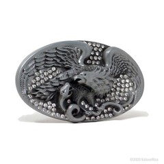 Belt Buckle Eagle Snake 1.5&Prime; Belt Opening Ladies Accessories Elegant yet Casual
