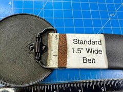 Yin Yang Symbol Chinese Philosophy Duality New Grey & Black Color Belt Buckle