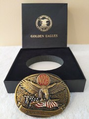 LIMITED EDITION NRA National Rifle Association ~ Golden Eagles * New in Box NOS