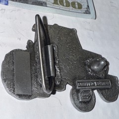 Vintage Rare New Tractor Belt Buckle Limited Edition Embossed Free Shipping