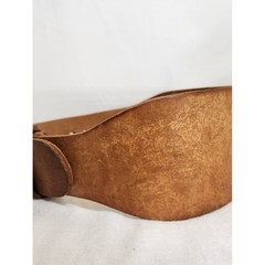 Vintage Altus Mens 28-32 Tan Leather Weight Power Lifting Belt 2 Prong Buckle