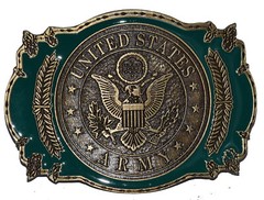 U.S. ARMY SEAL – Cast Belt Buckle