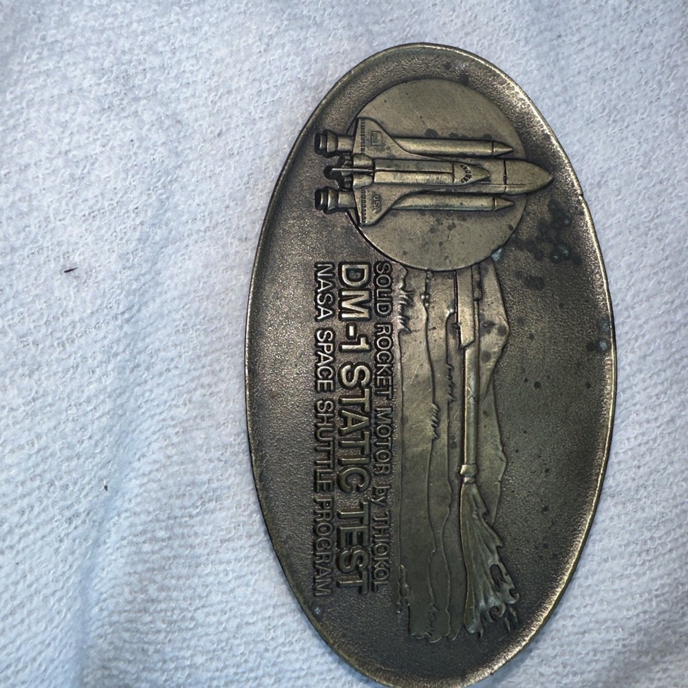 Vintage Brass Belt Buckle NRA MEMBER COMMEMORATIVE The Guns of John Wayne