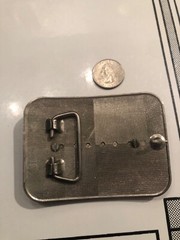 Belt Buckle Caesars￼ Palace Casino Ceasar 1968 Gaming Token 1 one dollar chip