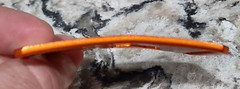 GRIP6 BELT BUCKLE – NATURALIST SALMON FISH – FOXTAIL ORANGE – 1.5 INCH WIDE