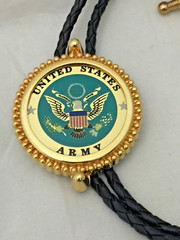 U.S. Army 3 piece set, belt buckle, bolo and money clip
