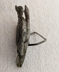 Indiana Metal Craft 1978 Pewter Belt Buckle Goose  Duck  Bird In Flight – LGL