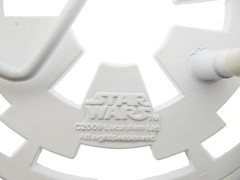 STAR WARS IMPERIAL LOGO BELT BUCKLE WHITE METAL ORIGINAL NEW AUTHENTIC WITH TAG